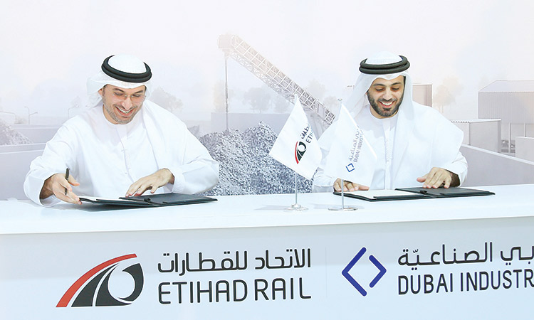 Etihad Rail announces rail freight   terminal at Dubai Industrial City