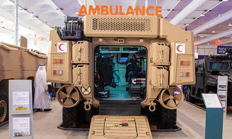 EDGE introduces new protected Rabdan ambulance at WDS 2022