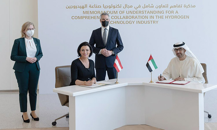 UAE and Austria to collaborate  on hydrogen technology industry