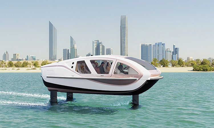 UAE’s first flying boat powered by  hydrogen launched at the DIBS