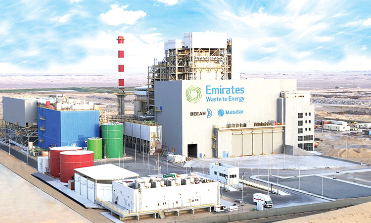 Construction completed on the UAE’s first waste-to-energy plant