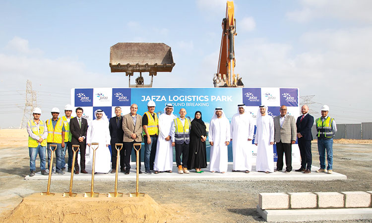 Jafza breaks ground for the first phase of its new Logistics Park