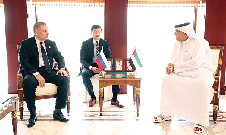 UAE, Russia to strengthen ties