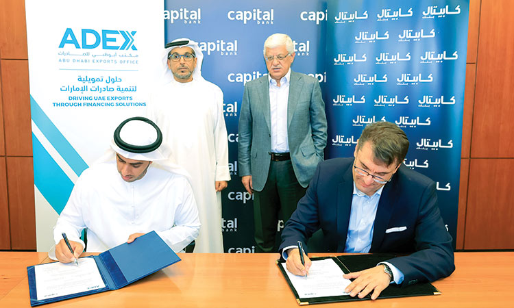 ADEX signs deal with Capital Bank of Jordan to boost national exports