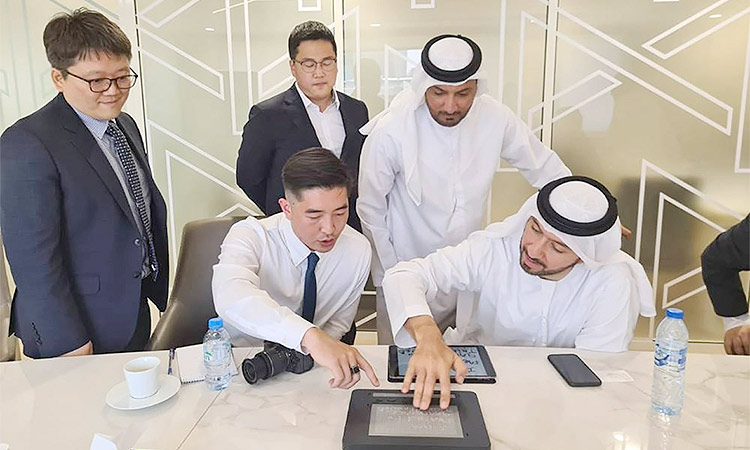 UAE firm teams up with Korean giant