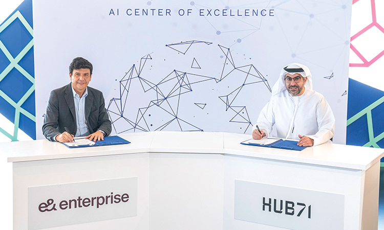 Hub71 and e& to launch UAE’s first AI Centre of Excellence