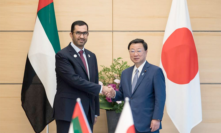 UAE, Japan to strengthen economic,  energy and industrial cooperation