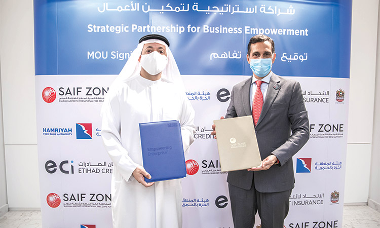 ECI partners with Sharjah Airport International Free Zone, SAIF Zone