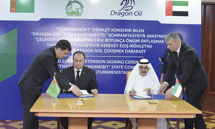 Dragon Oil extends partnership  agreement in Turkmenistan