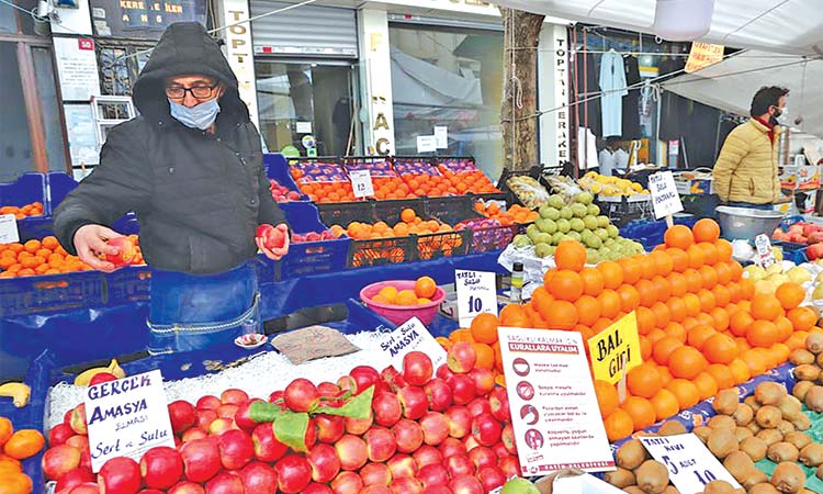 Turkey’s annual inflation jumps to a 24-year high of 78.62 per cent