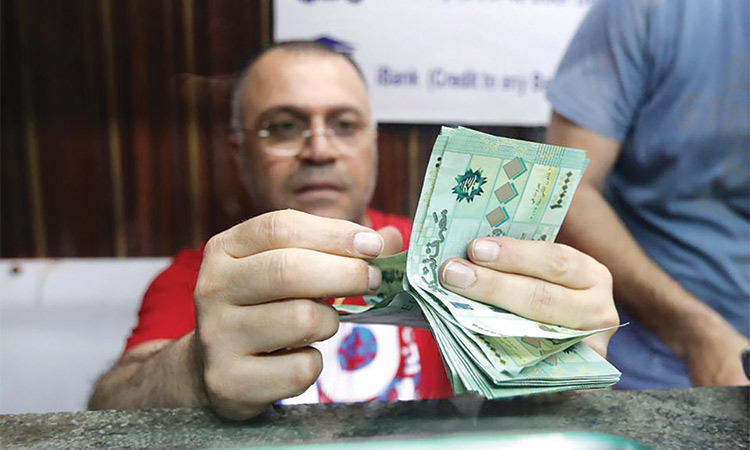 Lebanon currency hits new low