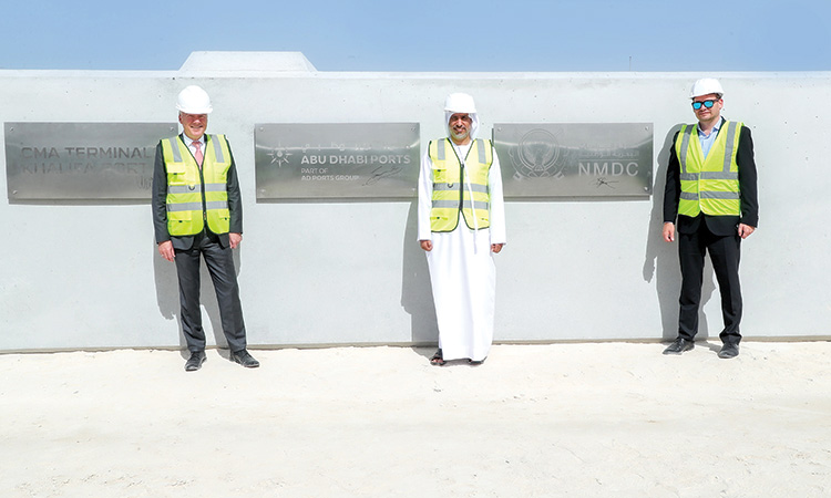 AD Ports reaches key milestone in construction of CMA Terminals