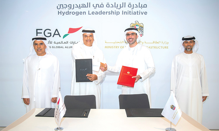 EGA signs deal with MoEI to join UAE Hydrogen Leadership Initiative