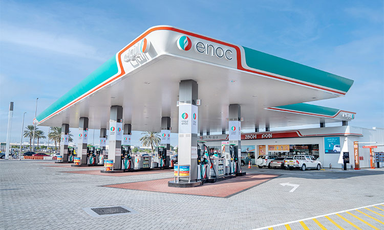 Enoc Group   unveils latest   service station   in Al Twar