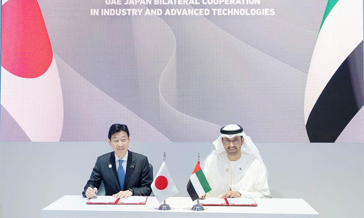 UAE and Japan sign agreements to  help accelerate energy transition