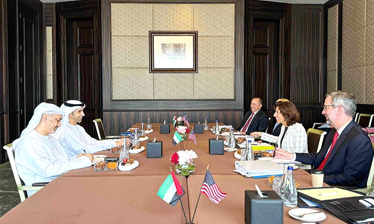  UAE and US advance bilateral  trade and investment relations