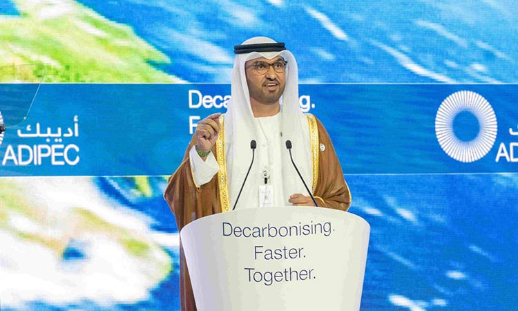 COP28 President-Designate Al Jaber rallies Oil and Gas industry to decarbonise at ADIPEC 2023