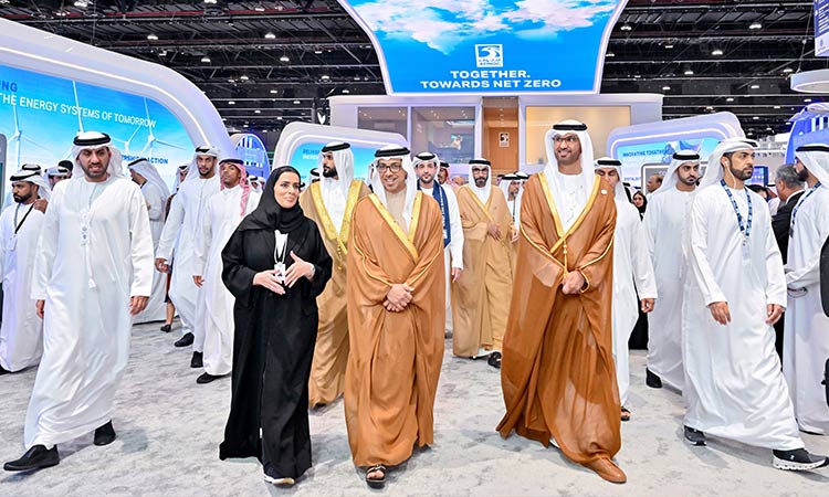 Sheikh Mansour opens ADIPEC Exhibition and Conference 2023