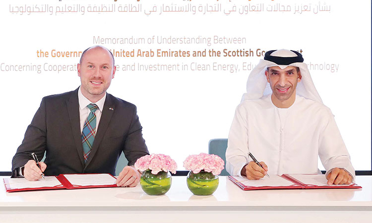 UAE and Scotland partner to  promote trade collaboration