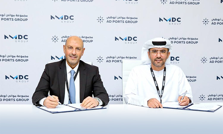 AD Ports, NMDC Group to boost   co-operation on global projects