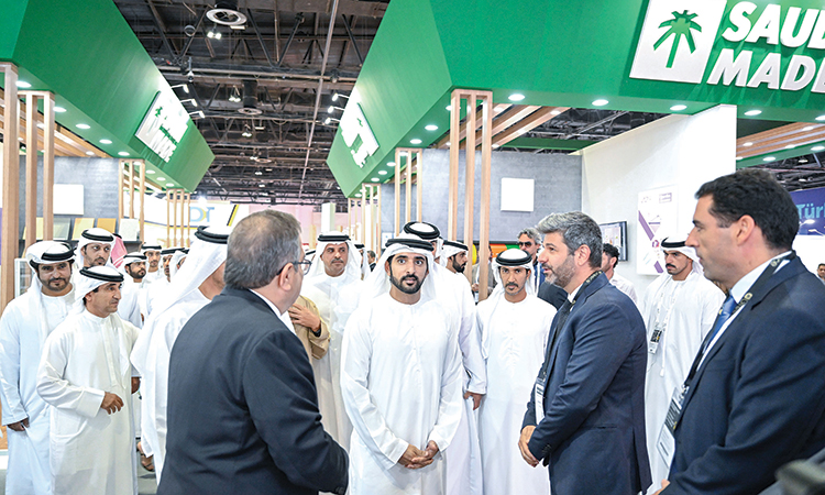 Hamdan opens 44th Big 5 Global  exhibition for construction sector