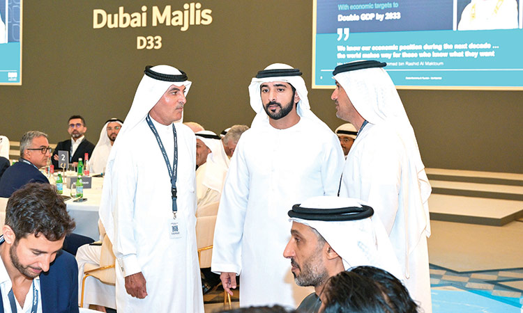 Hamdan highlights unique model   of public-private sector partnership