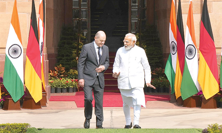 Germany’s Scholz committed for Free Trade deal between India, EU