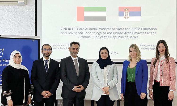 UAE, Serbia discuss cooperation   in R&D, innovation, sustainability