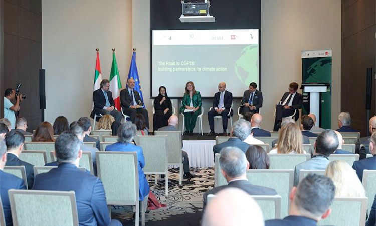 Italy and UAE energy companies  discuss partnership towards COP28