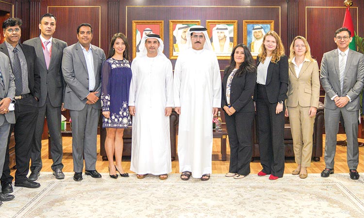 Dewa discusses co-operation   with investment organisations