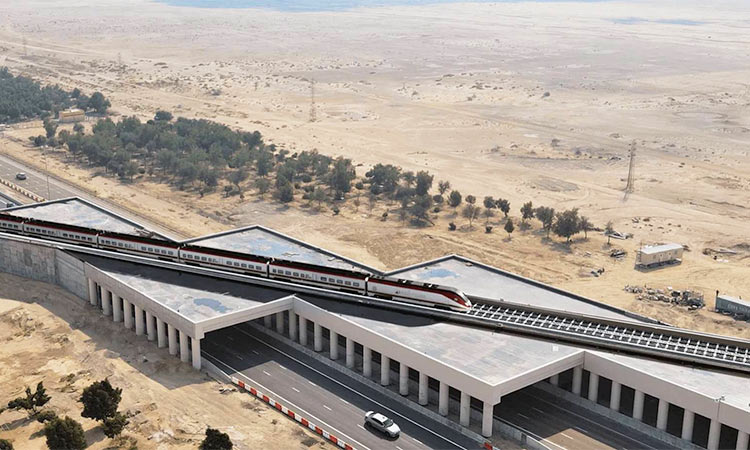 Progress of UAE-Oman Railway  Network Project reviewed