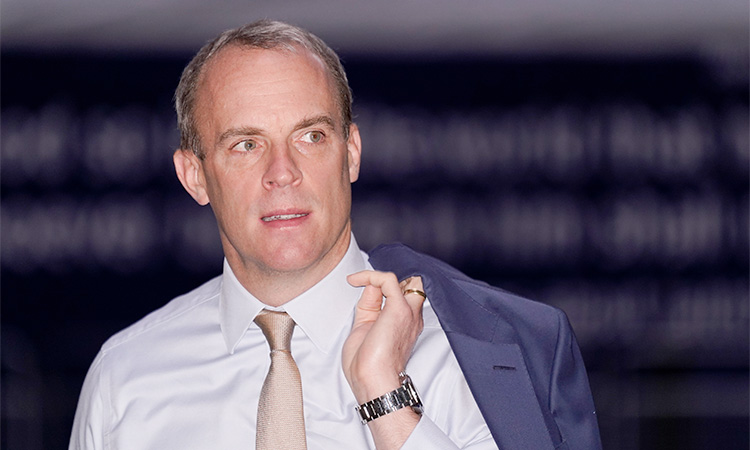  Raab quits but his petulance and anger say it all 