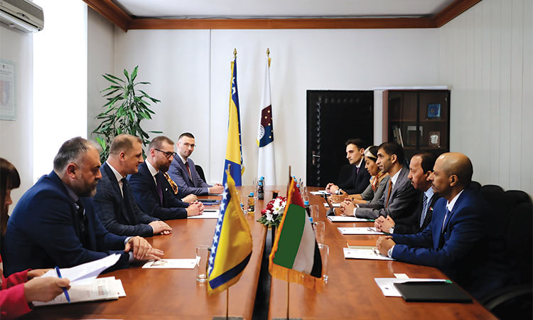 UAE, Bosnia and Herzegovina  advance trade, investment ties