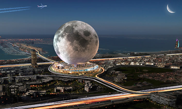 A $5 billion 'Moon Resort' project envisioned for Dubai