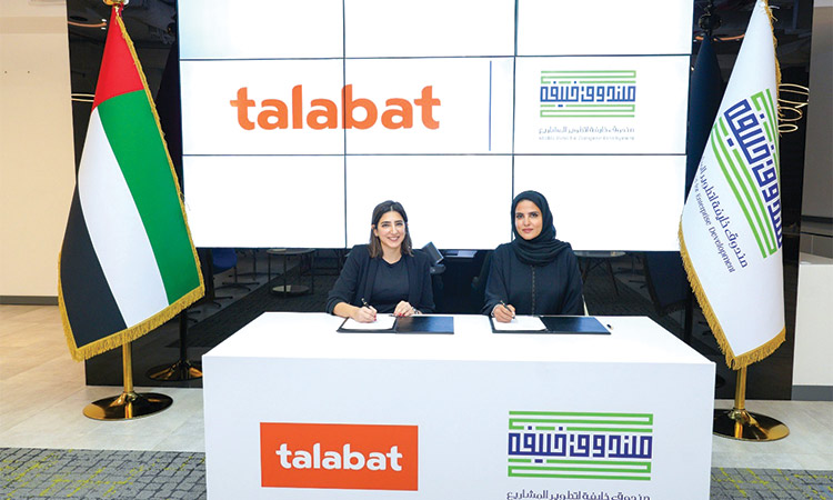 Khalifa Fund signs MoU with talabat UAE