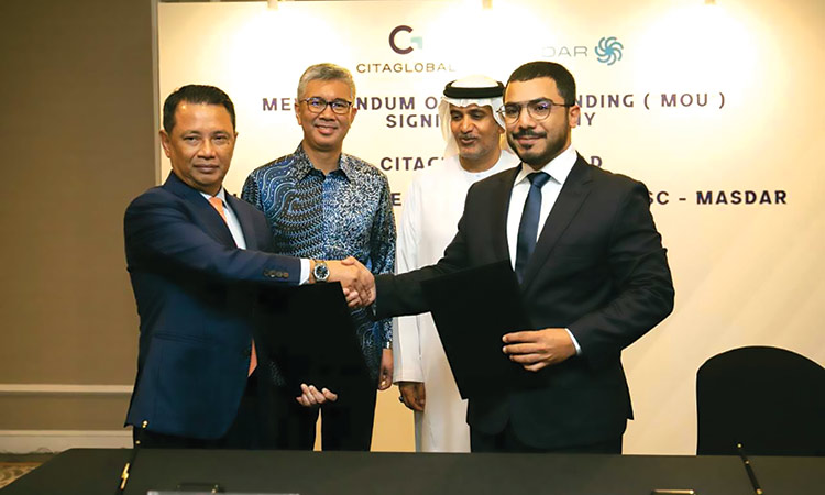 Masdar Citaglobal partner for   2GW energy projects in Malaysia