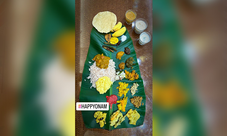 Sheikh Hamdan greets Happy Onam to everyone, shares picture of traditional feast