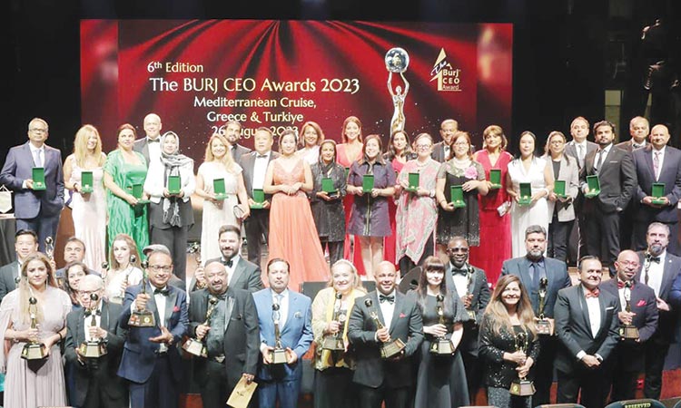 Burj CEO Awards fetes entrepreneurs,  humanitarians and business leaders