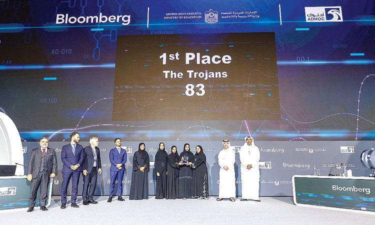 Winner of the Adnoc-Bloomberg UAE Trading Challenge announced