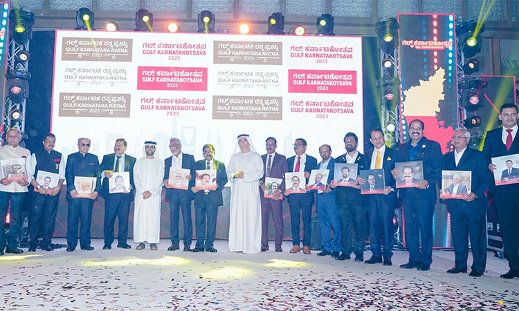 21 ‘Most Influential Business individuals’ feted with ‘Gulf Karnataka Ratna Awards