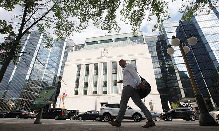 Canada central bank retains key lending rate at 5 per cent