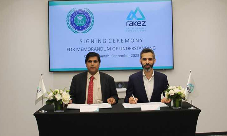 RAKEZ signs deal with Indian entity