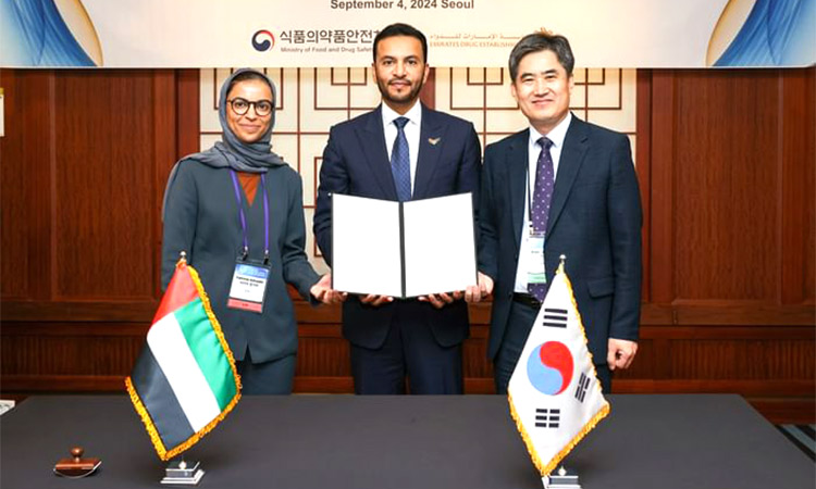 UAE and Korea sign deal to boost co-operation in medical products