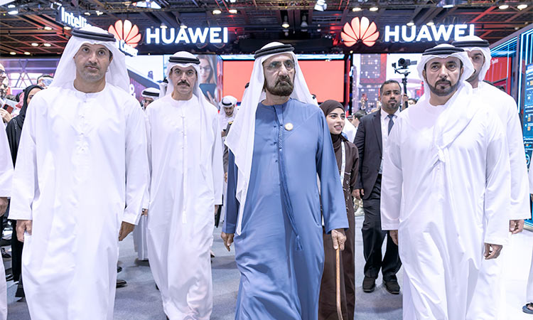 Mohammed Bin Rashid tours GITEX Global 2024