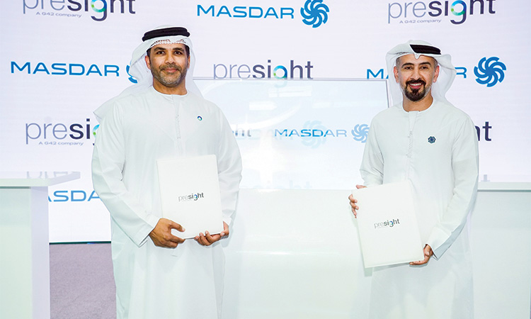 Masdar and Presight sign deal to develop AI asset management tool