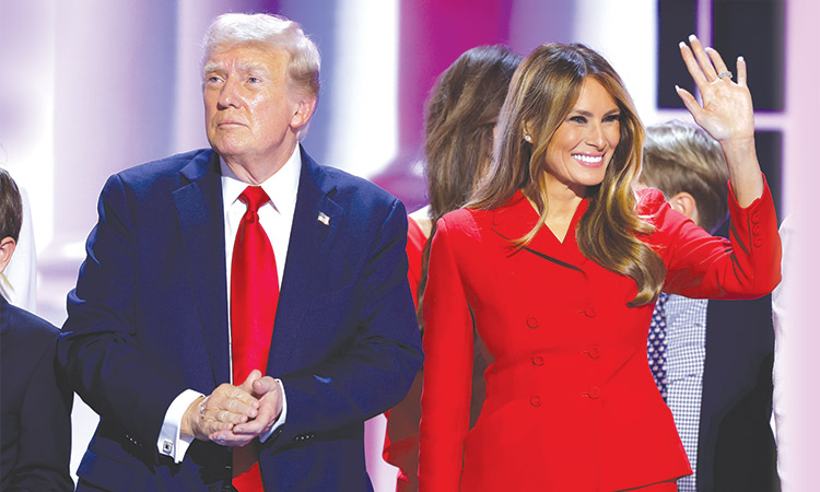 Can the real Melania Trump please stand up?