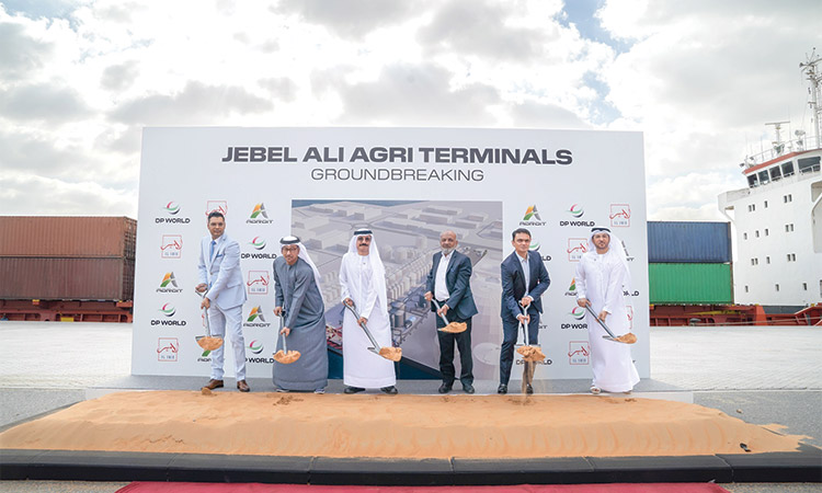 DP World breaks ground on new Dhs550m ‘Agri Terminals’ facility