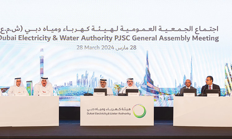 Dewa shareholders approve  payment of Dhs3.1b in dividends