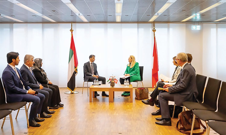 UAE, Switzerland to strengthen trade and investment relations