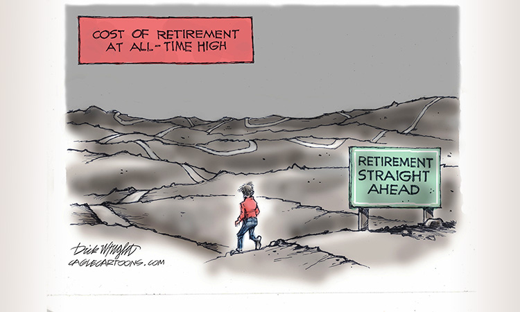 Cost of retirement 